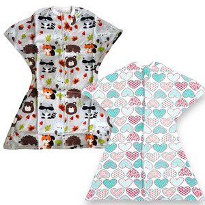 Zipadee-Zip sleeping baby swaddle pack of 2 XS